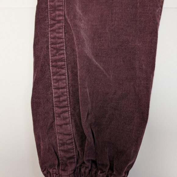 Women’s Boden Corduroy Pants Jogger Style Maroon Size 2P - Picture 4 of 9